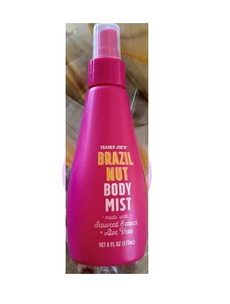 Trader Joe's Brazil Nut Body Trio Moisturizing Set, Body Butter, Body Oil & Body Mist, Deep Hydration with Brazil Nut Seed Oil, Shea Butter & Coconut Oil, Nourishing Body Care Kit