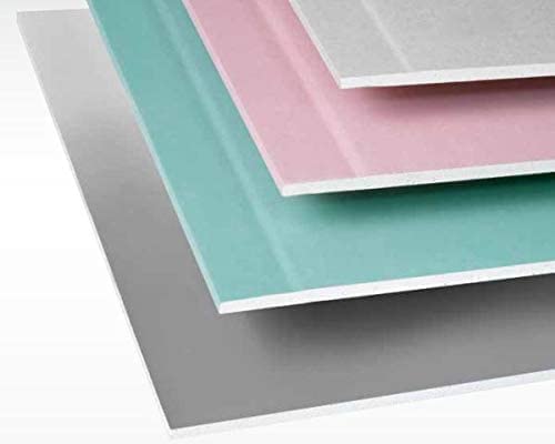 5 paneles de yeso Gypsotech STD tipo A - 120 x 0,50 cm - Grosor 12,5 mm Cover