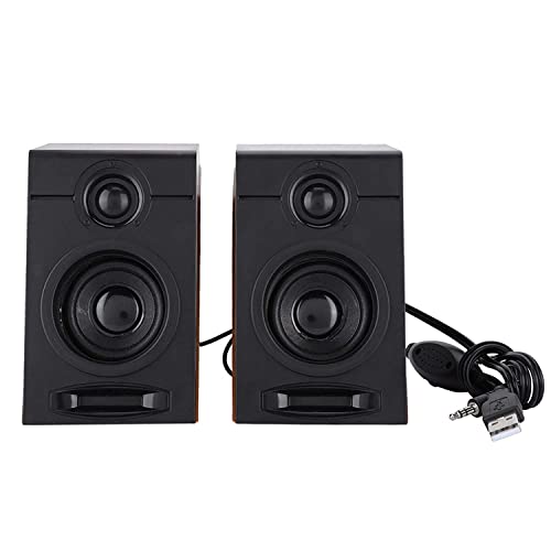 Euskara Homes 100HZ-20KHZ Computer Speakers, Computer Subwoofer, for Computer Tablet PC Phone for TV