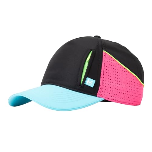 Image of MISSION Cooling Summit Hat, Bluefish - Adjustable Hat with Convenient Stash Pocket - Unisex Design - Cools Up to 2 Hours - UPF 50 Sun Protection - Machine Washable