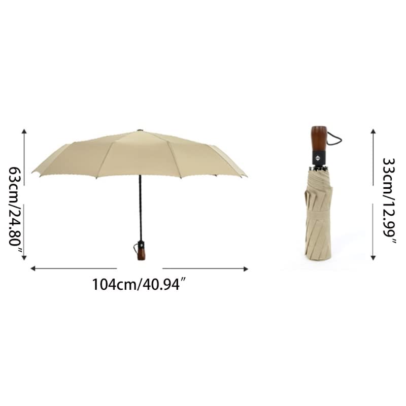 Parasol podróżny Automatyczny składany parasol 10 żeber składany parasol do domu na zewnątrz podróżowanie kemping parasole przeciwsłoneczne i przeciwdeszczowe