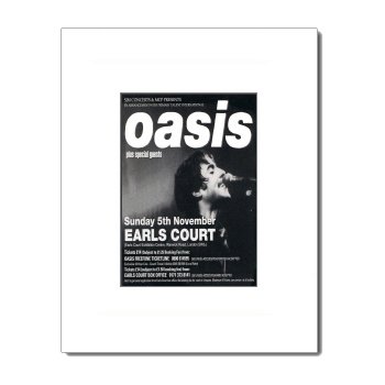 ★Oasis★ポスター★Earls Court Tour '95 ☆Oasis☆ポスター☆Earls Court Tour '95 OASIS / EARLS COURT 1995
