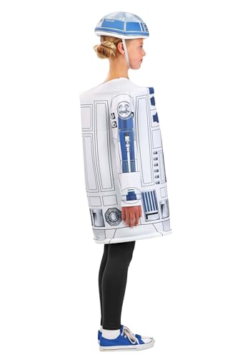 Disfraz infantil R2-D2 Star Wars con túnica y gorra miniatura 5