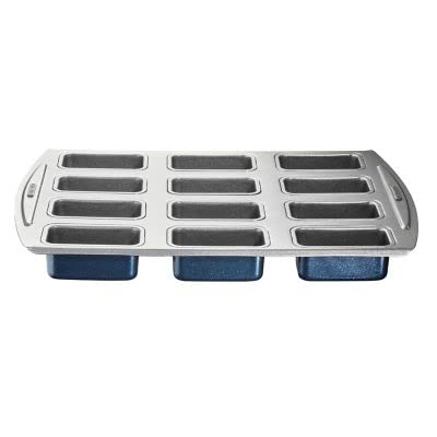 lakeland Bakeware 12 Hole Loose Based Mini Finger Loaf Tin - Rectangular