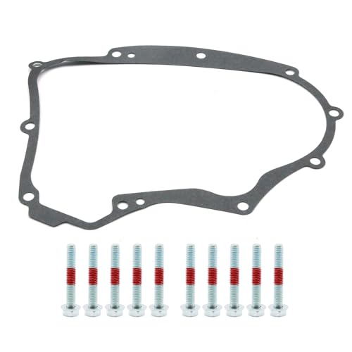 Image of 594195 Crankcase Gasket with Bolts Kit, Replacement for BS 591911 697227 690945 273488 Small Gasoline Engine