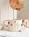 Handmade Ceramic Mug 12 oz Pottery Coffee Tea Cup 24K Gold Plated Handcrafted Office and Home,Birthday Valentines and Mothers Day