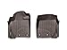 WeatherTech Custom Fit FloorLiners for Land Cruiser, LX - 1st Row (474231), Cocoa