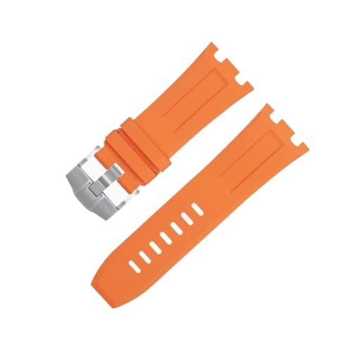 Bracelet Audemars Piguet 15710 15703 caoutchouc FKM 28mm orange
