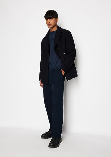 Armani Exchange Men's Merino Wool Mix Pullover Logo Sweater2