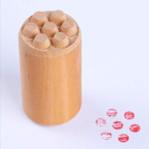 Xdodnev 5Pcs/Set Cake Mold Wood Dessert Seal Stamp Chinese Moon Cookie Baking Decorating #TOP3