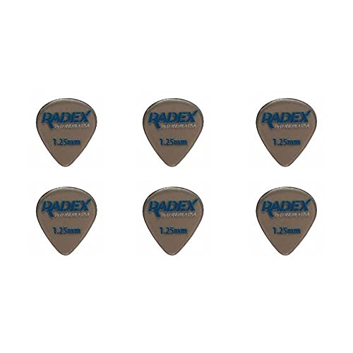 D'andrea Radex RDX 551 shape Guitar Picks Long Lasting (RDX551 1.25 mm)
