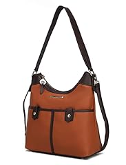 Color Block Harper Cognac-chocolate