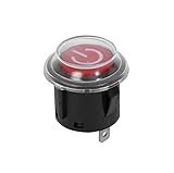 SIRAMBER Kids Ride On Power Car Wheels Push Button Power Switch for 24 Volt Huffy Torex UTV 4X4