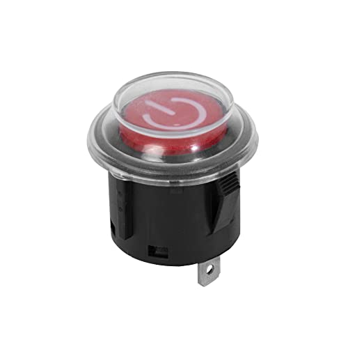 SIRAMBER Kids Ride On Power Car Wheels Push Button Power Switch for 24 Volt Huffy Torex UTV 4X4