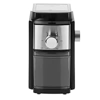 Adler AD 4448 Burr Kaffeemühle elektrisch mit stufenloser Mahlgradeinstellung 250 Gramm Bohnenbehälter leiser Betrieb rutschfeste Gummifüße Schwarz – Ansicht 2