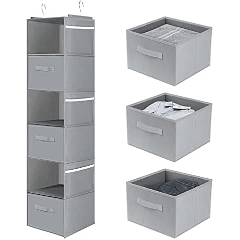Hängeschrank-Organizer mit 6 Regalen Cover