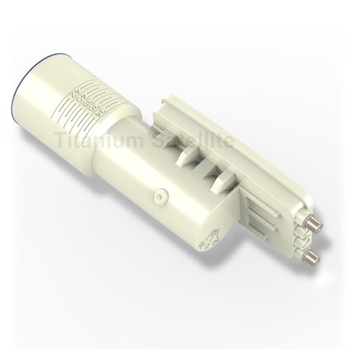 C-Band LNBF C240 Performance Plus - Filtro de interferência de 5 g 4000-4200 MHz passa-banda 2 saída