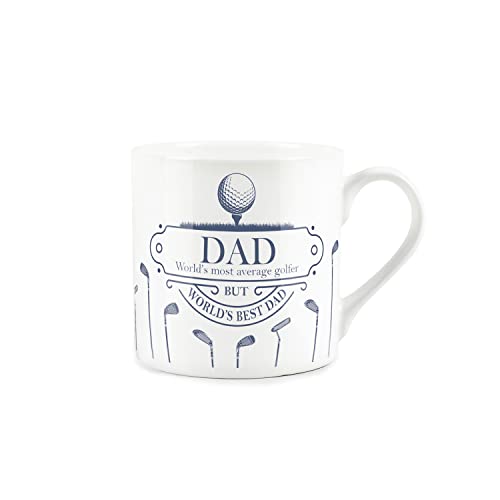 Purely Home Bad Golfer Joke Mug for Fathers Day - Dad - Fine Bone China White Coffee Tea Present Fathers Day Gift - Image 2