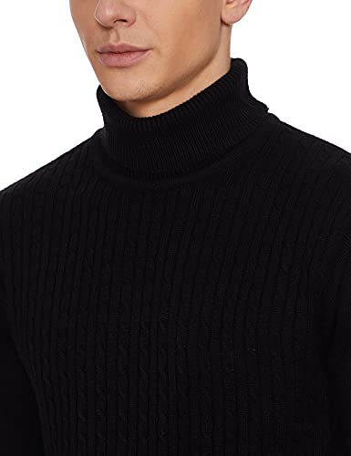 Image of Amazon Brand - Symbol Men's Casual Acrylic High Neck Sweater (Available in Plus Sizes)