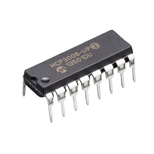 Adafruit MCP3008   Convertidor de señal analógica a Digital de 8 Canales, Interfaz SPI