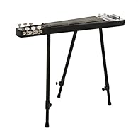 Complete Lap Steel Guitar Bundle with Stand and Accessories Ceramic Single Coil Pickup Delivers Authentic Country Tones Fixed Hardtail Bridge for Stable & Secure Tuning Volume & Tone Control Knobs Offer Full Control