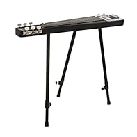 Complete Lap Steel Guitar Bundle with Stand and Accessories Ceramic Single Coil Pickup Delivers Authentic Country Tones Fixed Hardtail Bridge for Stable & Secure Tuning Volume & Tone Control Knobs Offer Full Control