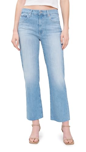 Jeans Brinley Crop Droit AG Adriano Goldschmied pour femme