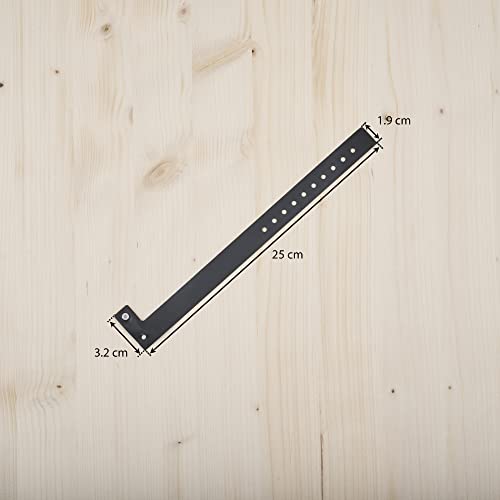 Lotto di 100 braccialetti in plastica e vinile