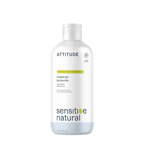 ATTITUDE Body Wash for Sensitive Skin with Oat