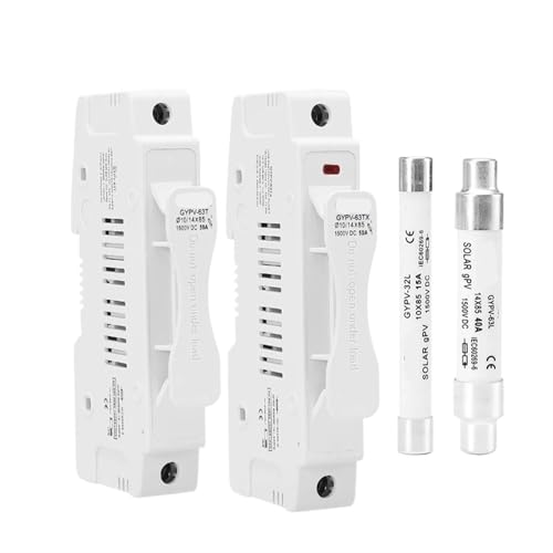 Porte-fusible 1500 V CC robuste avec indicateur LED pour coffret premium