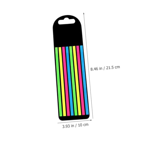 Marques pages collants colorés pour bloc-notes et organisation de bureau - 2