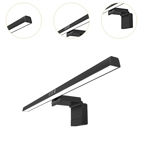 Lampe de moniteur d'ordinateur LED pour supprimer les reflets et libérer l'espace - 5