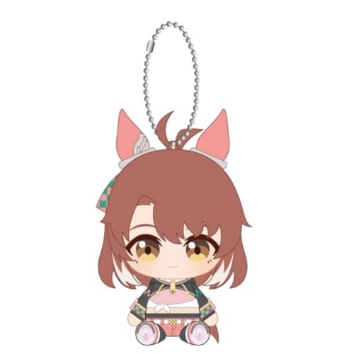 バンダイナムコヌイ(Bandai Namco Nui) ウマ娘 プリティーダービー Chibiぬいおすわりマスコット ダンツフレーム 2593510 本体サイズ:約H130×W80×D55mm