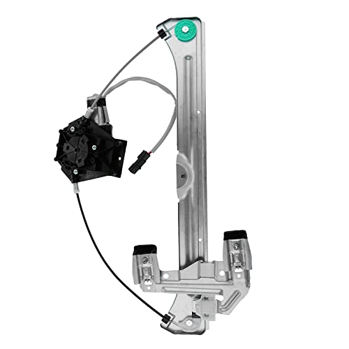 Image of TRQ Front Driver Side Power Window Motor and Regulator Assembly Power Compatible with 2001-04 Chrysler PT Cruiser 2005 PT Cruiser Wagon