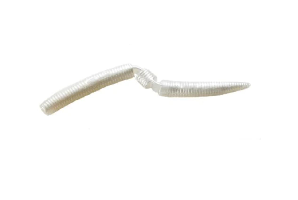 Lake Fork Trophy Lures Hyper Stick 5" Pearl 9 Ct Package