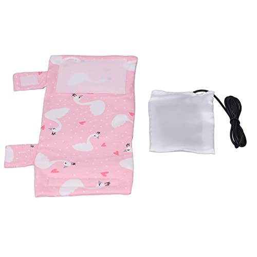 Aquecedor portátil de mamadeira de algodão, efeito de aquecimento, parte inferior estável, aquecedor