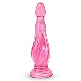 BDSMAGE Analdildo mit Saugnapf, Anal Dildo Fantasy Dildo Analplug Buttplug Dildoschwanz für Frauen Männer, Plugs Sexspielzeug erotisches Sex Spielzeug für Paare extrem sex (M)