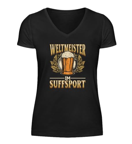 T-shirt SUFFSPORT col V femme, le cadeau rigolo idéal pour un enterrement de vie de jeune fille