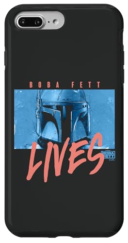 Coque iPhone 7/8 Plus Star Wars Boba Fett Sketch le cadeau idéal pour fan