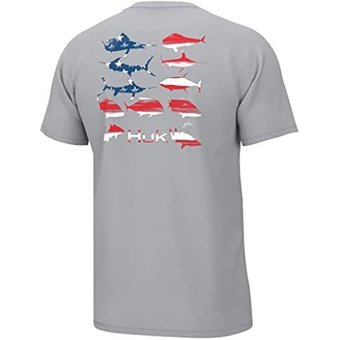 HUK Scott Short Sleeve Fishing T-Shirt Cover