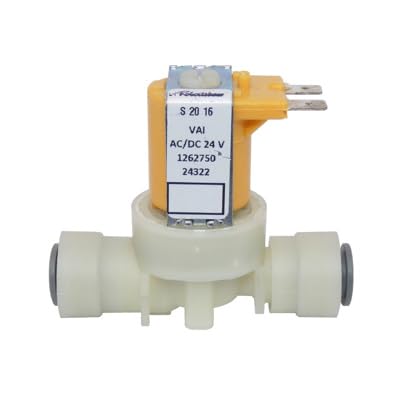 Electrovanne 180° 24V 3/8" Pushfit Robert Shaw composant fluide fiable