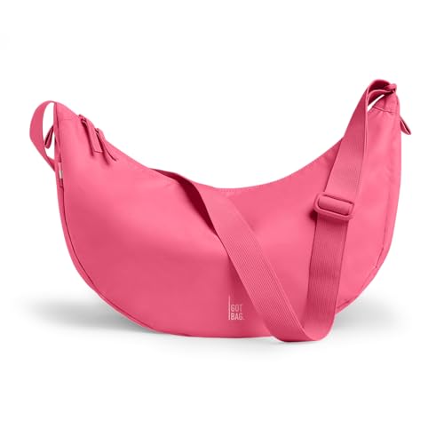 GOT BAG Moon Bag Large | Umhängetasche Halbmond Wasserabweisend| Stylische Crossbody Bag mit verstellbarem Gurt