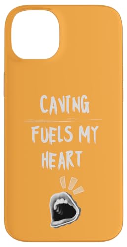 Caving Fuels My Heart Cave Explorer Spelunker �z�r�[ �X�}�z�P�[�X iPhone 14 Plus �p