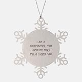 Inappropriate Carpenter Gifts, I am a Carpenter. You Need Me More Than I Need, Sarcasm Holiday Snowflake Ornament From Coworkers, , Woodworking, Tools, Saw, Drill, Hammer, Screwdriver, Measuring tape,