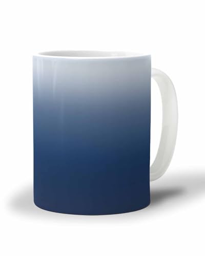 Bexnympi マグカップ キモチマグ コーヒーカップ 350m 電子レンジ 軽い グラデーション シンプル 無地 濃紺 食洗器対応 贈り物 プレゼント