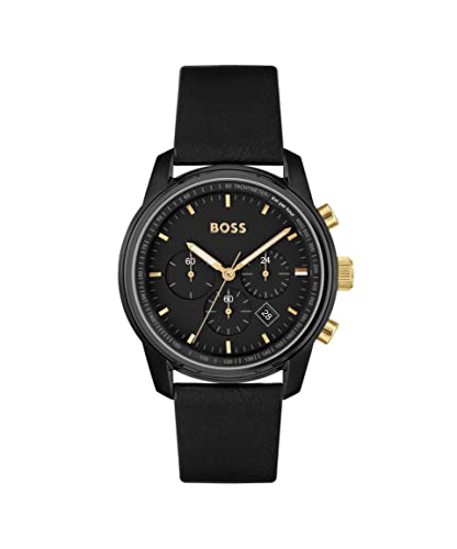 Image of BOSS Men's Quartz Chronograph Watch, Multi Dial, Innovative and Water Resistant up to 50 Meters 5ATM, Gift for Him