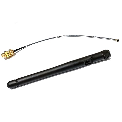 Kit com: 2x Antena Wifi compatível com Esp8266 Esp NRF24L01 SIM800L ESP32-WROOM-32U e ESP32Cam