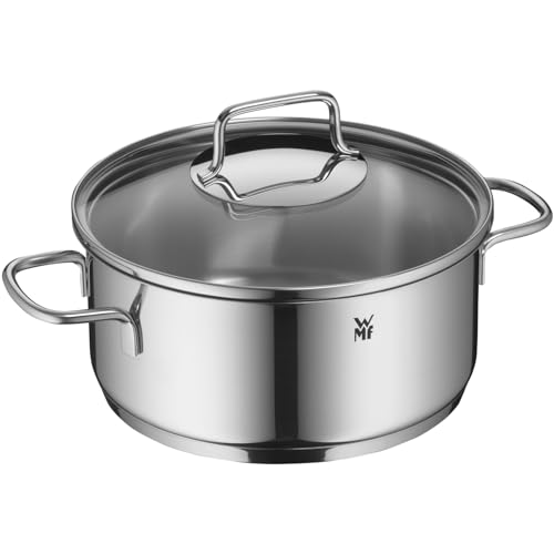 Miniatura 9 de Wmf Astoria - Batería De Cocina De 5 Piezas, Ollas Altas Con Tapa 16 20 24 Cm , Olla Baja Con Tapa 20 Cm , Cazo 16 Cm En Cromargan Acero Inoxidable Pulido 18 10