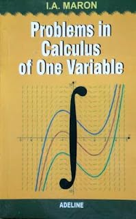 Problems in Calculus of One Variable by I A Maron (Adeline) (15573) [Paperback] I A Maron