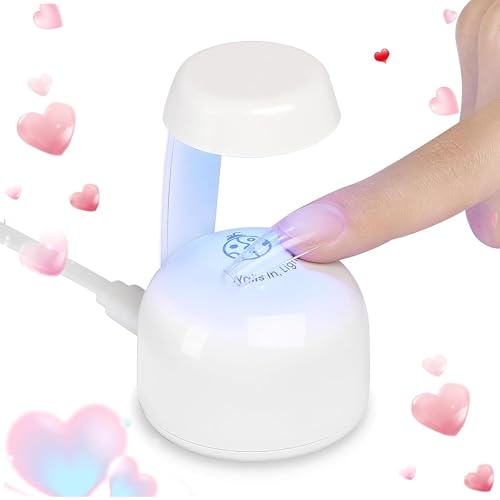 Beetles Mini Uv Light for Gel Nails Flash Curing...